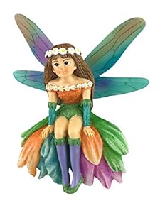 GlitzGlam Daisy Wróżka Figurka Ogrodowa