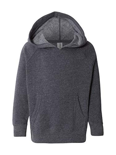 Independent Trading Co. ITC Baby Boy's Special Raglan Hooded Pullover Sweatshirt, Midnight Navy, 4T