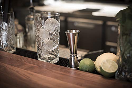 Buddy ︎s Bar - barmaat, 2,5 cl / 5 cl dubbele maat, hoogwaardige barmaat, geschikt voor levensmiddelen, jigger voor het… - Afbeelding 6