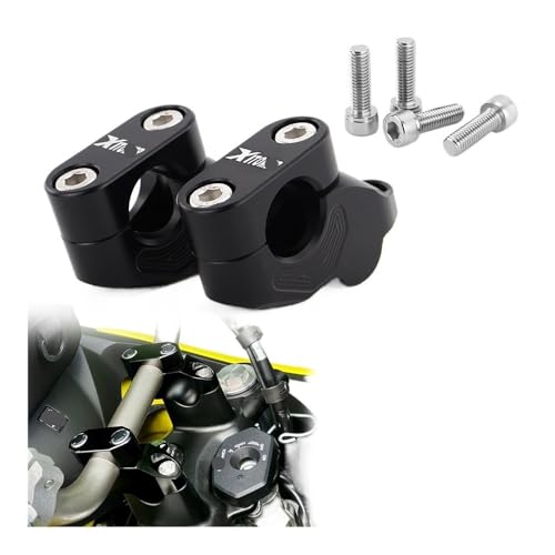 Elevadores de manillar de 22mm y 7/8 para moto Kawasaki Z750 Z1000 KLR650 KX450X KLX110 2