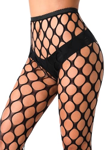 Fishnet Stockings For Women Black Fishnets Tights Womens High Waist Stockings4