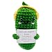 Imagen de Ziurmut Pepinillo de Crochet Lindos muñecos de Pepino de Punto