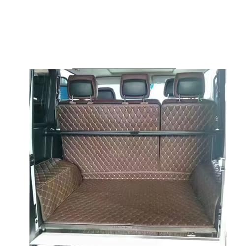 Tapis de coffre en cuir Benz Classe G W463 protection sur mesure luxe