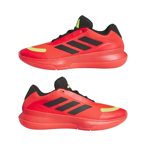 Adidas Unisex BB Legends Low, Lucid red/core Black/Lucid Lemon, 41 1/3 EU – Ansicht 6