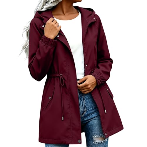 Randonnée et cyclisme au sec avec la veste imperméable légère pour femme