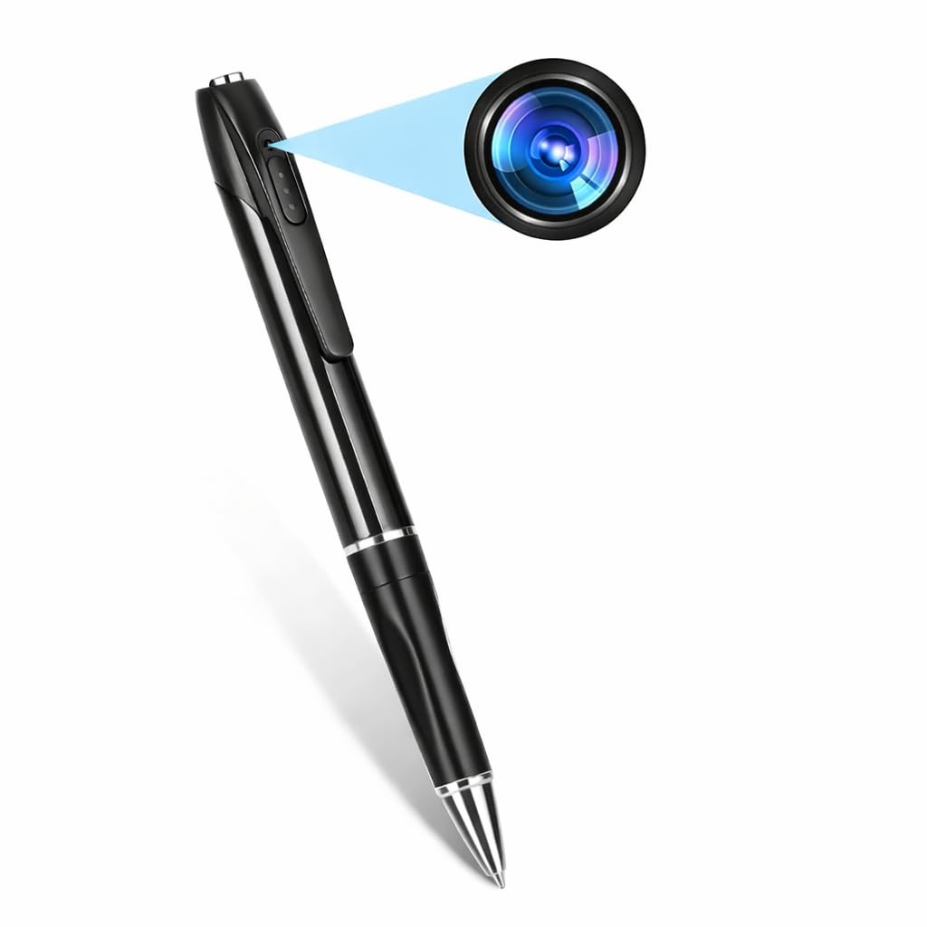 LANMU *Upgraded*2026 Spy Pen 1080P Full Hd Hidden Cam 150-180 Min Battery Pocket Security in/Out Door Camera with Video Audio Recording Secret Pen Recorder&USB Cable(Limited Edition 440MAH Battery)-picture-10