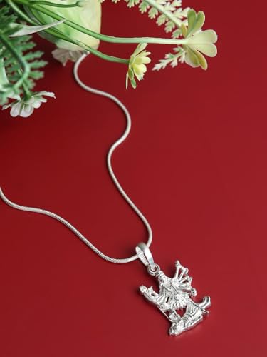 Pendentif Lord Maa Kaali argent sterling 925 cadeau mixte - 2