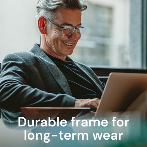 6 pack Executive Style Reading Glasses Men - Durable Readers with Blue Light Filtering- Comfortable Fit with TR90 Frames — view 6