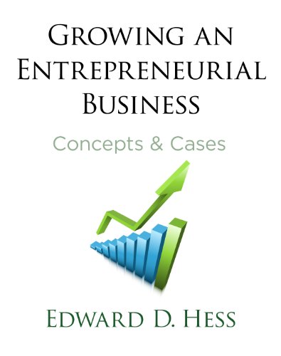 Growing an Entrepreneurial Business: Concepts & Cases