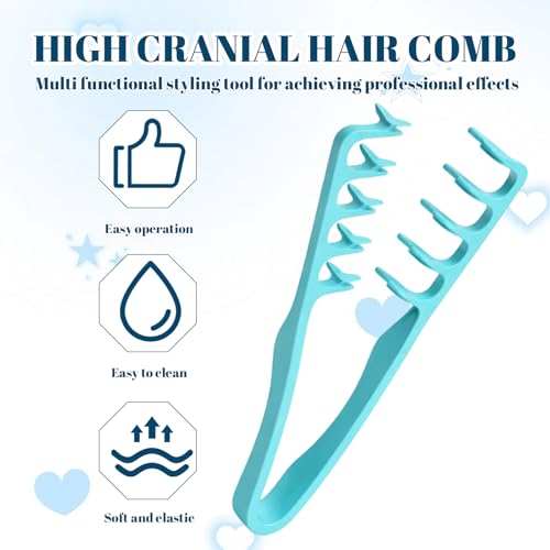 Set de 3 Peines Texturizados para Estilizado de Cabello miniatura 3
