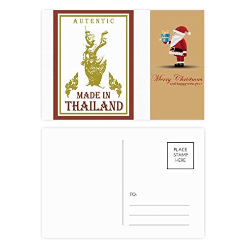 Cartes postales Thaïlande Culture Noël lot de 20 cartes de correspondance voyage et Asie