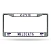 Rico Industries NCAA Kansas State Wildcats Chrome Plate Frame