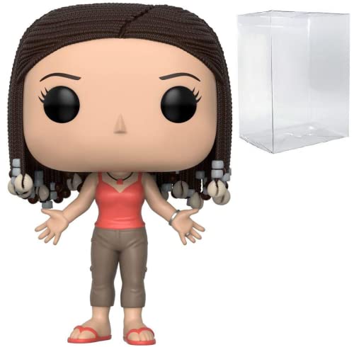 POP Friends, figura de vinilo de Monica Geller Funko (incluye funda protectora de caja compatible), multicolor, 3.75 pulgadas