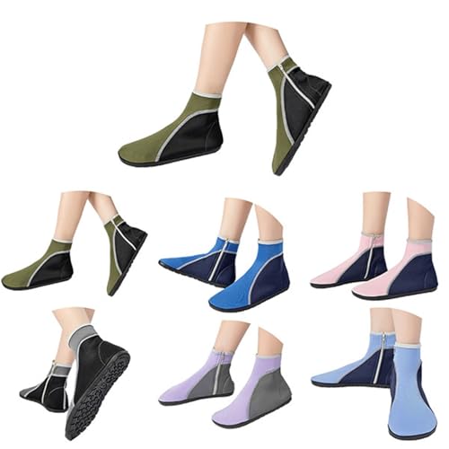 Water Socks Shoes for Women Men's Swimming Sock Breathable Lightweight Walking Shoes Beach Pool Surfing River Boating Kayak Yoga3