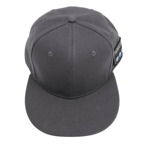 Gorra de música bluetooth Yunseity ajustable gris oscuro con altavoces para running 5