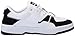 DC Men's Construct Skate Shoe, Black/White, 13