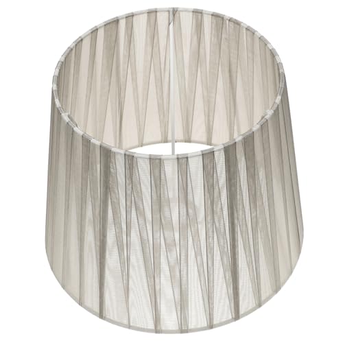 ABOOFAN Floor Light Covers Light Fixtures Silk Ribbon Lampshade Lamp Shades Lamp Shade Replacement Grey Light Shades Bedside Lamp Shade E14 Ceiling Floor Lamp Snow Gauze Belt