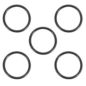 MILISTEN 5 Stuks Kristallen Kom Wasmachine O-ring Kussen Voor Klankschaal Tibetaanse Kommen Mat Crystal Klankschaal o Ring Kristallen Klankschaal of Ring Rubberen Pakking Metriek Stelsel