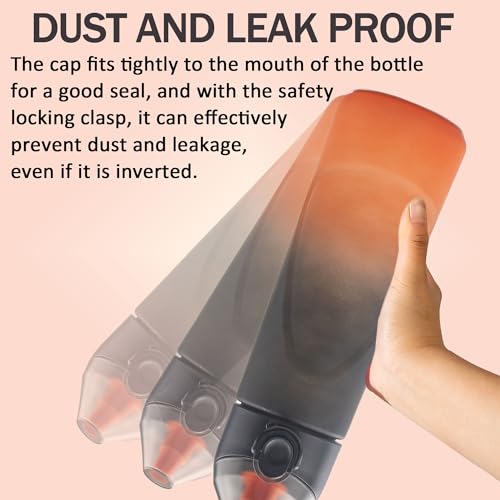 Water Bottle Set, Scent Water Bottle(24 oz/700 ml) with 10 Fruit Flavour Pods, Fruit Fragrance Scented Water Cup BPA Free, Sports Water Cup for School, Gym (Black&Orange)