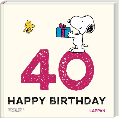 Peanuts Geschenkbuch: Happy Birthday zum 40. Geburtstag: Feiern mit den Peanuts - Snoopy, Charlie Brown und Co gratulieren – mit lustigen Cartoons, Zitaten und Widmungsseite Peanuts Geschenkbuch: Happy Birthday zum 40. Geburtstag: Feiern mit den Peanuts - Snoopy, Charlie Brown und Co gratulieren – mit lustigen Cartoons, Zitaten und Widmungsseite