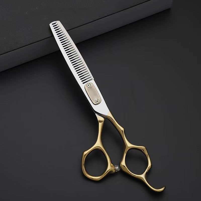 Ciseaux de coiffure de 6,0 pouces : outils de coupe de cheveux et kit effileur