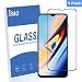 [2-Pack] Jbao Direct Oneplus 6T Screen Protector, 9H Hardness [Scratch Resistant][Anti-Fingerprint] [Bubble Free][Ultra Thin][Full Screen Coverage] Tempered Glass for Oneplus 6T(Black)