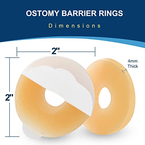 Konweda Ostomy Barrier Rings-Outer Diameter: 2" (48Mm) 4Mm Thickness - Box Of 10 #TOP2
