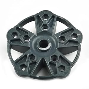 Buje de turbina eólica, cubo de rueda gruesa de 3/5 cuchillas de bajo ruido para turbina eólica tipo S/M pieza de repuesto (5 cuchillas)