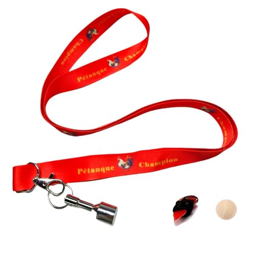 Journdream Petanque Bocce Balls Picker Set with Marker and Object Balls,Petanque Champion,The Ideal Gift