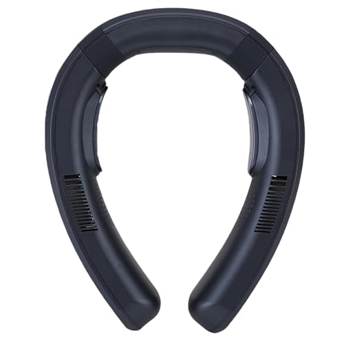 Cocoarm Ventilateur de Cou avec Refroidissement et Chauffage à Semi-conducteurs, Ventilateur Portable en ABS, 10 000 MAh, 3 Vitesses, 3 Vitesses de Refroidissement, pour Voyage, Plage, Cyclisme,