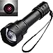 Linterna IR 850nm, 5W 850nm Foco ajustable IR Led Linterna Antorcha de luz infrarroja para ser utilizado con dispositivo de visión nocturna (la luz infrarroja es invisible a los ojos humanos)