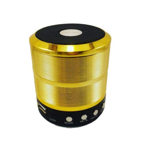 Mini Caixa Caixinha de Som Portátil Bluetooth Mp3 Fm Sd Usb 3w Watts WS-887