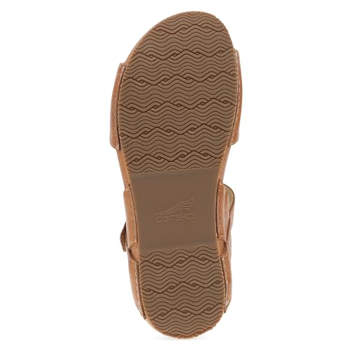 Image of Dansko Tinsley Women's Luxe Leather Adjustable Sandals - Minimalist Platform, Multi-Strap Sandal with Cushioned Footbed, Breathable Leather Socklining & Durable Rubber Outsole