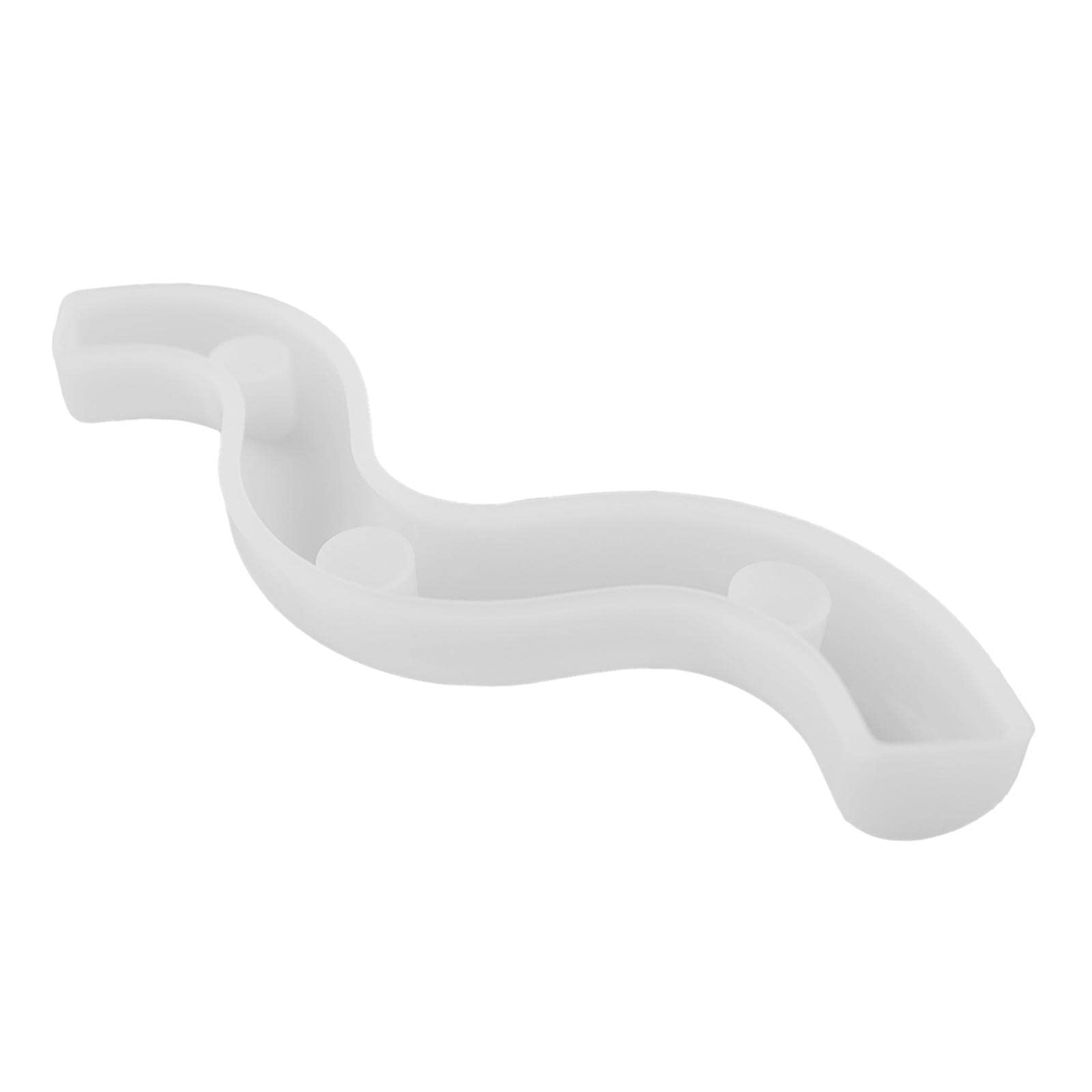 SNAPPSY Candle Holder Tray Mold DIY Candleholder Silicone Mould 11.22x1.54x1.26inch|Premium Craft Tool - Silicon Color: White - Durable & Versatile for DIY Projects, Home Decor and Professional Use-image-40