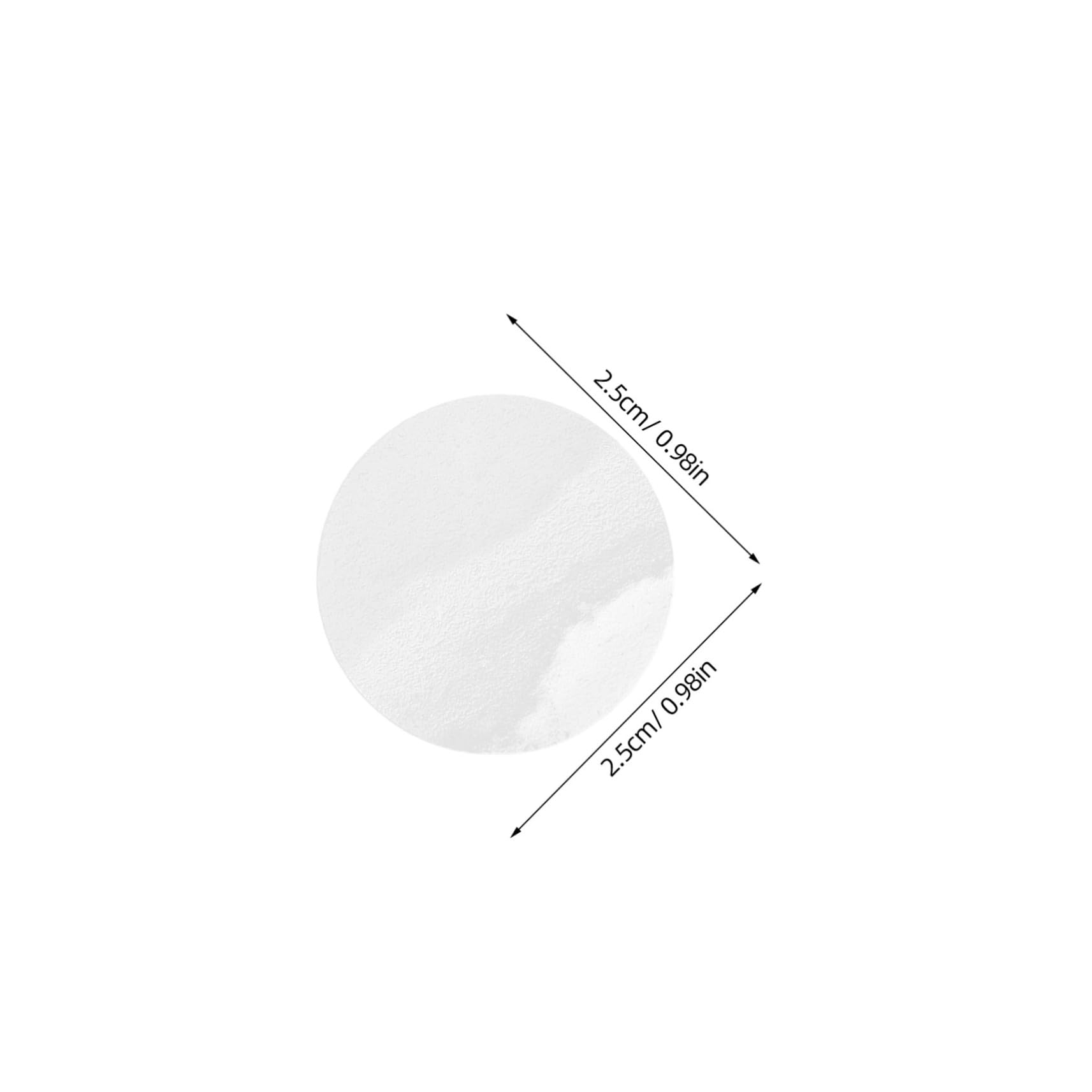 84 Fogli Etichette Trasparenti Rotonde in PVC Adesive Termiche Resistenti per Sigillare Buste Sacchetti Alimentari e Piccoli Pacchetti Design Professionale e Durevole