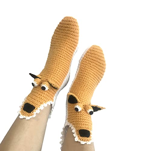 Autumn and Winter Cartoon Anime Floor Socks Ice Age Squirrel Warm Medium Sleeve Woolen Socks