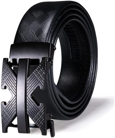 Dubulle Genuine Leathe Belt for Mens Jeans Fashion Designer Belt for Wedding