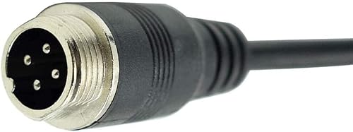 Miniatura 8 de Cable de extensión de aviación de 4 pines para cámara de visión trasera CCTV, camión, remolque, cámper, autobús, autocaravana, vehículo, monitor de
