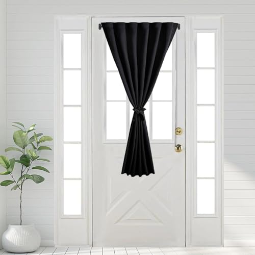TYRON 1 Pack Screwed Sash Curtain Rod Adjustable 30-40 Inch, 3/8 In. Diameter, French Door Curtain Rods, Cafe Window Rod (White) by TYRON TYRON - Image 5
