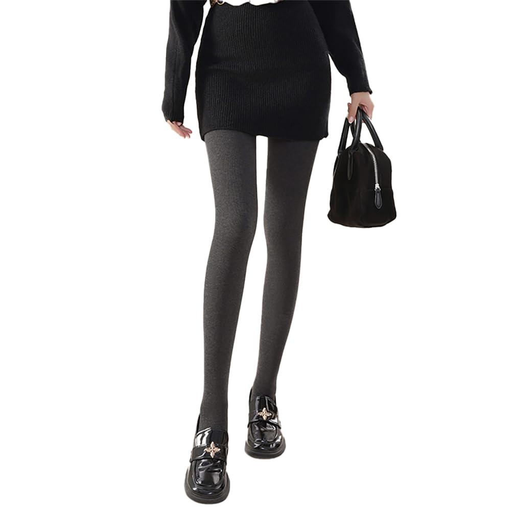 Legging thermique pour femme - 1 pièce - Collants thermiques opaques et chauds - Taille haute - Pour le sport, la gym, le quotidien, l'extérieur et la maison - Pour l'hiver
