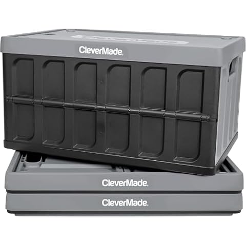 CleverMade Collapsible Storage Bin (3PK) Cover