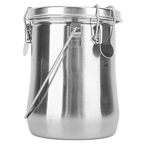 Beufee Stainless Steel Leak Proof Paint Brush Washer, Portable Brush Cleaner for Painting Paint Brush Holder with with Lid Filter Paint Brush Cleaner Tool Metal Brush Washer for Oil Paint