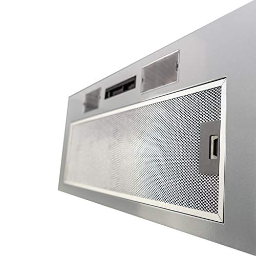 SIA UC70SI 70cm Under Cupboard Canopy Built In Cooker Hood Extractor Fan