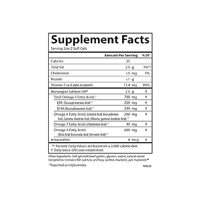 Carlson Labs Salmon Oil Complete Soft Gels, 60 Count
