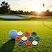 50 PCS Golf Ball Marker 18mm Random Color Plastic Ball Mark On-Course Accessories