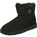 Price comparison product image UGG Women's Mini Bailey Button Ii CLASSIC BOOT, Black, 5 UK