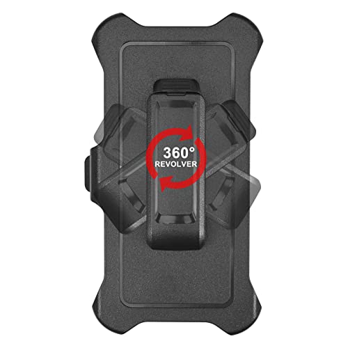 Replacement Belt Clip Holster for OtterBox Defender Series Case Apple iPhone 16-6.1\"(2Pack) - Thumbnail 2