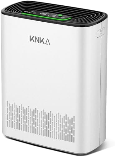 KNKA Purificateur d'air, CADR 300 m³/h, jusqu'à 80 m², Performanc...