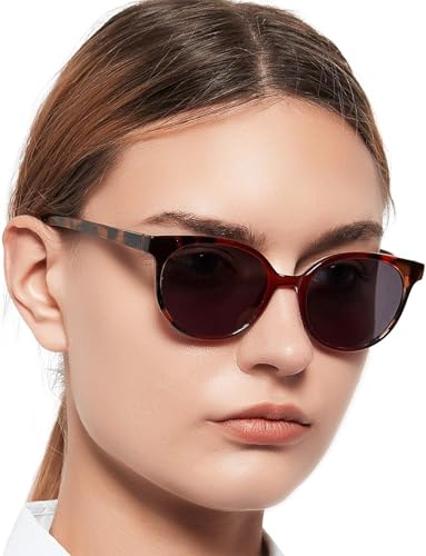 OCCI CHIARI Reading Sunglasses Women UV Protection Outdoor Reader Glasses 0.5 0.75 1.0 1.25 1.5 1.75 2.0 2.25 2.5 2.75 3.0 3.25 3.5 3.75 4.0 (Red, 150)