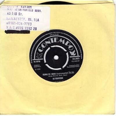 KUNG FU MAN 7 INCH (7" VINYL 45) UK CONTEMPO 1974